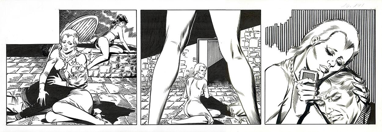 Modesty Blaise #10171 - The Zombie art by Enric Badia Romero