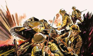 World War One art by Gerry Wood