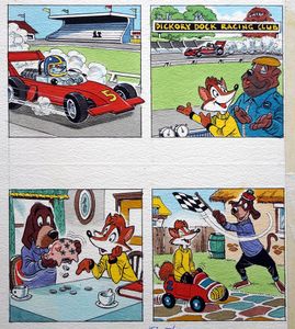 Not Quite Formula One art by Peter Woolcock