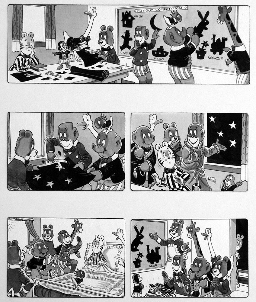 Jack and Jill Comic 3 art by Peter Woolcock