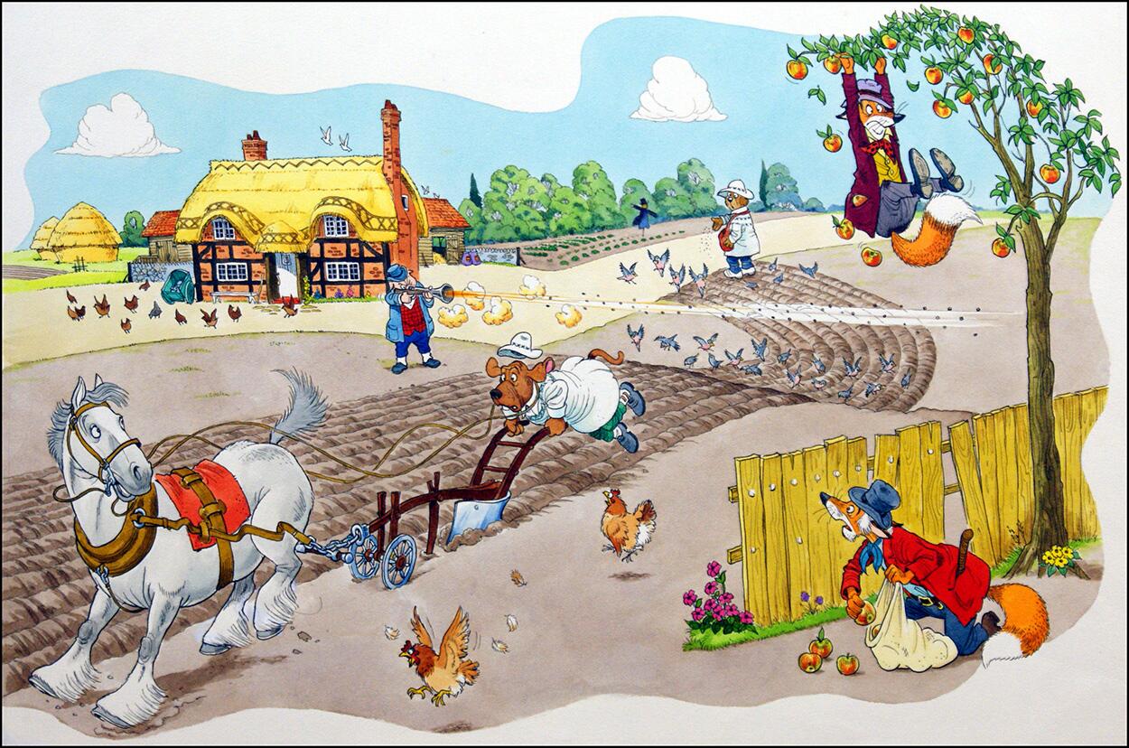 God Speed the Plough art by Peter Woolcock