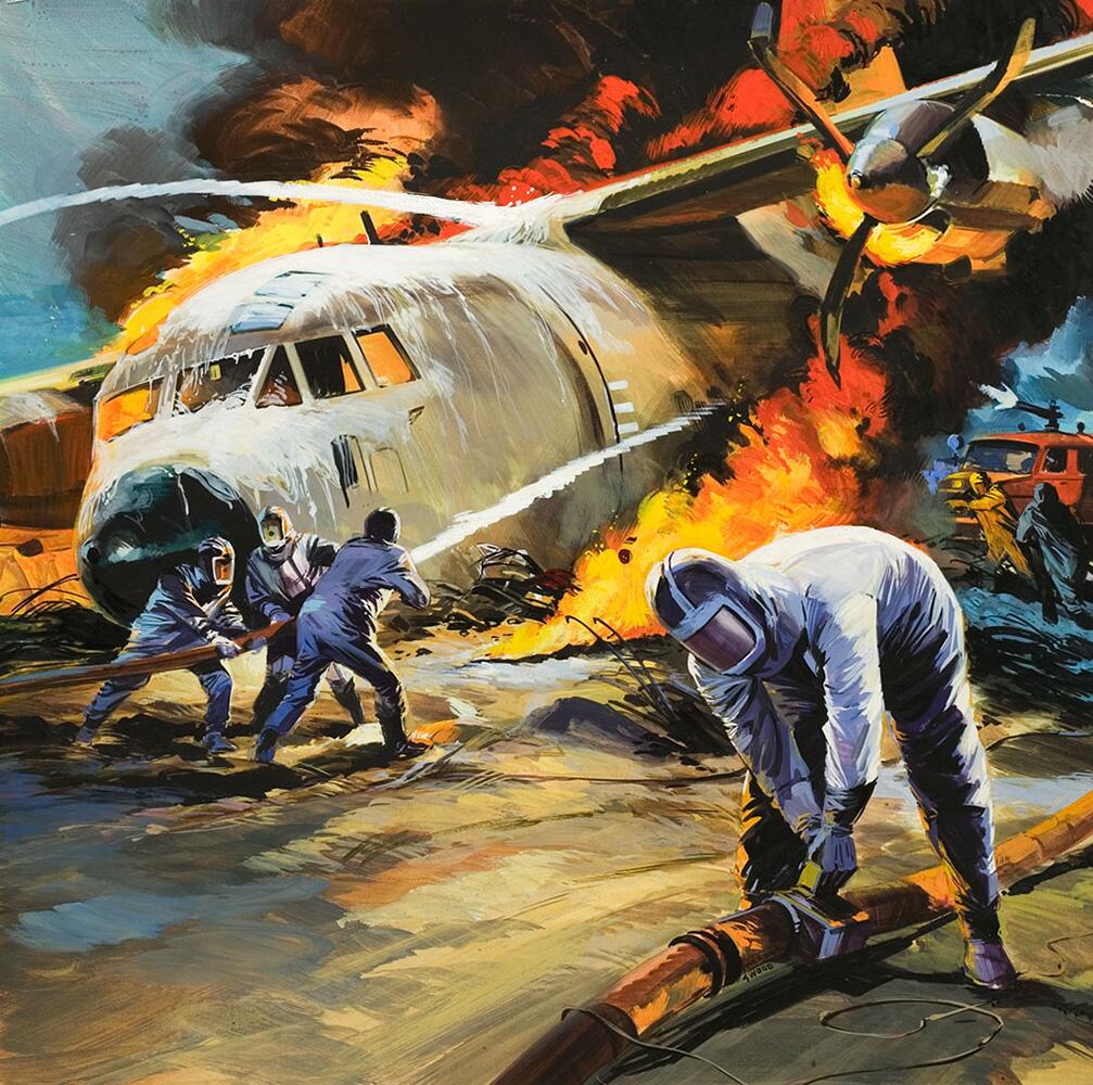 When Disaster Strikes art by Gerry Wood