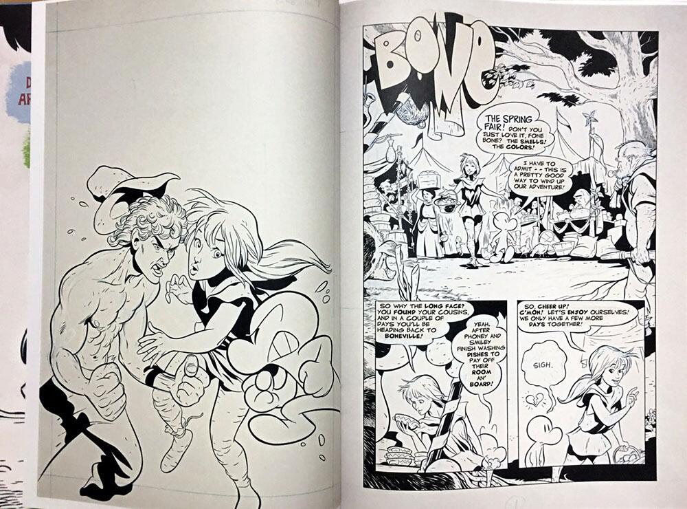 Jeff Smith's Bone: The Great Cow Race (Artist's Edition) by Jeff Smith