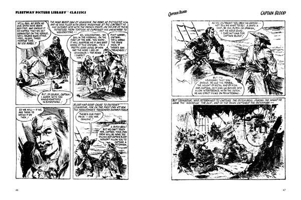 Fleetway Picture Library Classics: CAPTAIN BLOOD by Raphael Sabatini by Raphael Sabatini; introduction by Norman Wright