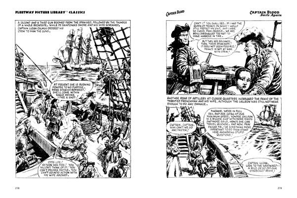 Fleetway Picture Library Classics: CAPTAIN BLOOD by Raphael Sabatini by Raphael Sabatini; introduction by Norman Wright