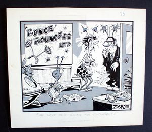 Bonce Bouncers art by Michael Attwell (Zoke)