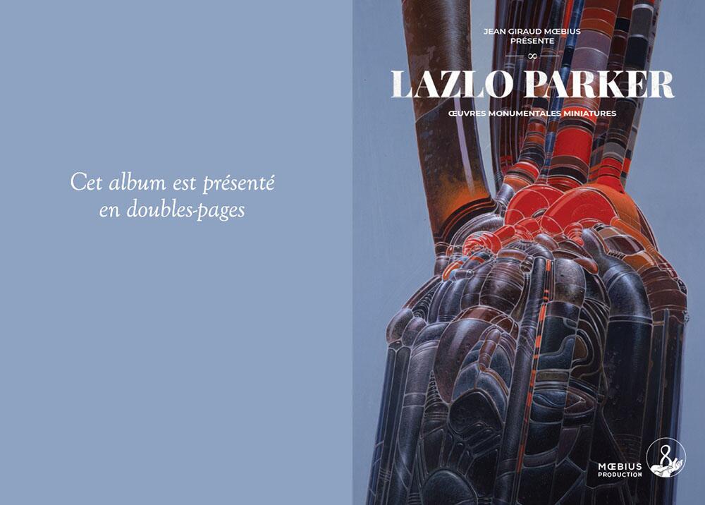 Jean Giraud Moebius Présente LAZLO PARKER by Lazlo Parker, introduction by Isabelle Giraud
