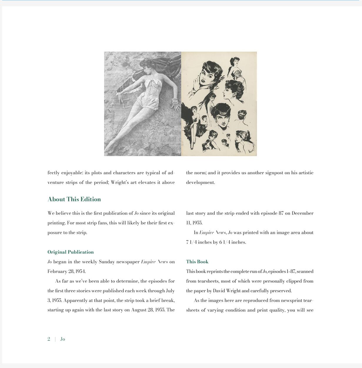 sample page from intro, David Wright's Jo