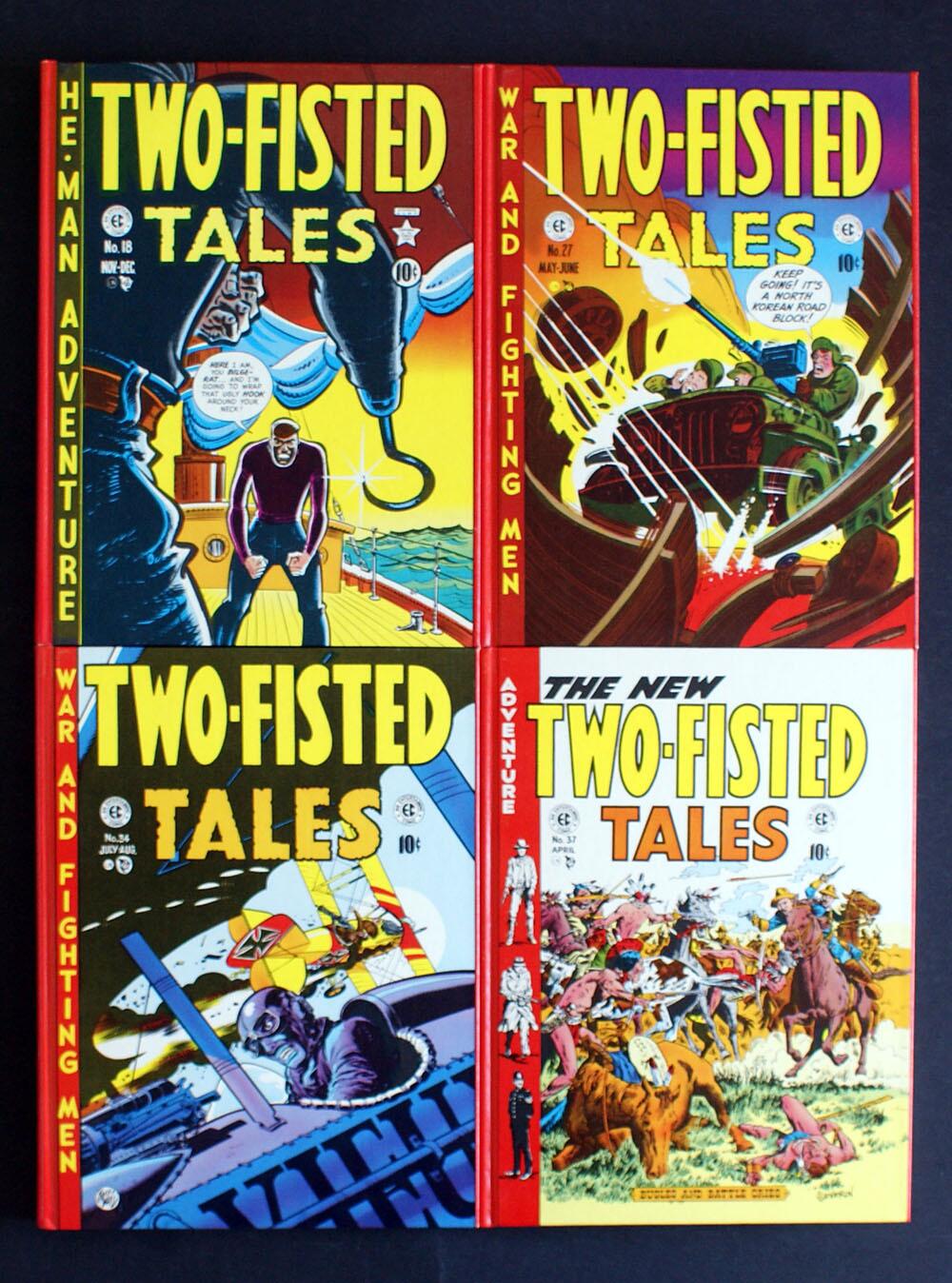 The Complete EC Library: Two Fisted Tales (4 Volume Boxed Set) by Edited, written & illustrated by Harvey Kurtzman