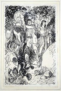 An Adventure Story 2 art by Charles Clixby Watson