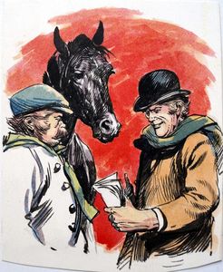 Black Beauty - The Exchange art by Carlos Roume