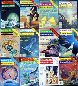 Fantasy & Science Fiction: 1978 (Complete) - Volume 54 & Volume 55, (12 issues)