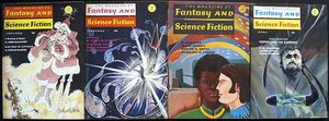 Fantasy & Science Fiction: 1969 - Volume 36, #1 - #4 (4 issues)