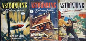 Astounding SF (UK) 1945 - Set 4 (3 issues)