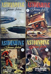 Astounding SF (UK) 1945 - 1946 (4 issues)