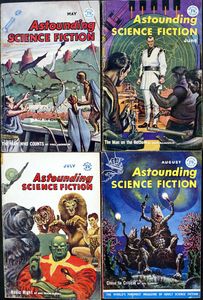 Astounding SF (UK) 1958 - Set 2 (4 issues)