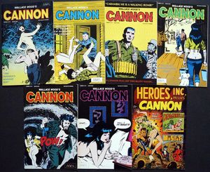 Wallace Wood's Cannon: #1 - #6 + Heroes, Inc Presents Cannon (1969) by Wallace Wood
