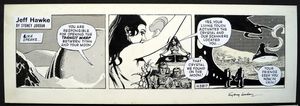 Jeff Hawke daily strip #H5817 art by Sydney Jordan