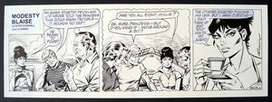 Modesty Blaise Daily Strip #9869A art by Enric Badia Romero