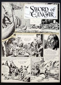 Karl The Viking: 5th November 1960 (Page 1) art by Don Lawrence
