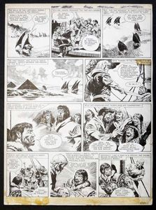 Karl The Viking: 24th January 1962 art by Don Lawrence