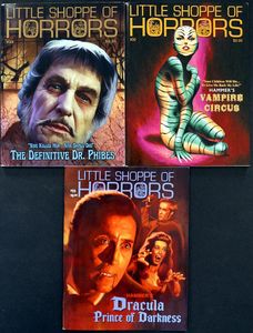 Little Shoppe Of Horrors Magazine (3 issues) by Richard Klemensen