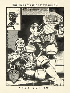 cover, The 2000 AD Art of Steve Dillon Apex Edition