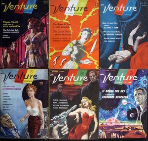 Venture Science Fiction Vol. 1, #1 - #6 (Complete, 6 issues)