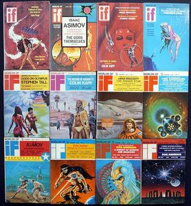 If: Worlds of Science Fiction: 1972 & 1974 (12 ISSUES)