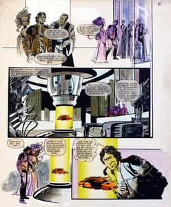 Battlestar Galactica -  Projection art by Martin Asbury