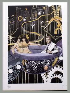 La Citta delle Donne (Fellini) art by Milo Manara