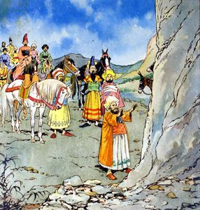 Opening The Cave art by Jesus Blasco