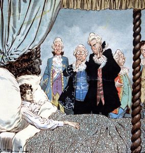 The Donkey Skin: Mystery Illness art by Jesus Blasco