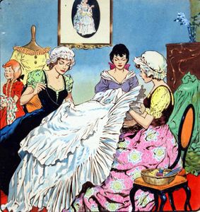 The Donkey Skin: A Sewing Circle art by Jesus Blasco