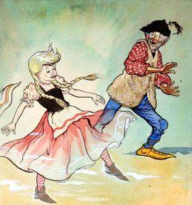 Babes in the Wood: A Sudden Appearance art by Jesus Blasco