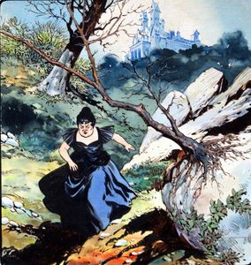 Princess Petal: Leaving the Castle art by Jesus Blasco