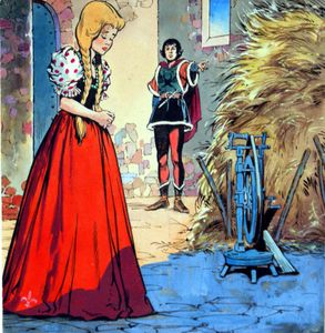 Rumpelstiltskin: An Impossible Task art by Jesus Blasco