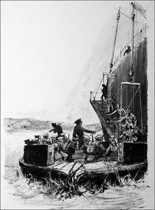 Gallipoli art by Ralph Bruce