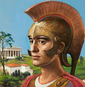 The Splendour of Ancient Greece art by Ralph Bruce