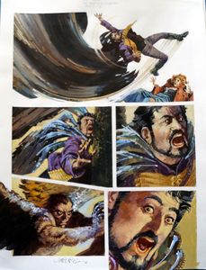 Nikolai Dante The Beast of Rudinshtein part 2 page 6 art by John M Burns