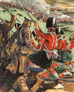 Crimean War The Battle of Alma 1854 art by Leo Davy