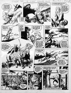 Olac the Gladiator G1 art by Gerry Embleton