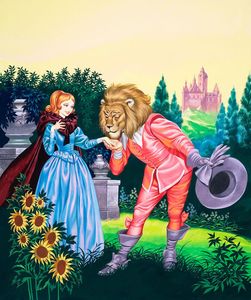 Beauty and the Beast - Captivating art by Ron Embleton