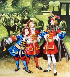 Three Soldiers: Introductions art by Ron Embleton
