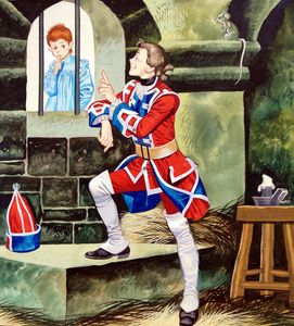 Three Soldiers: Imprisoned art by Ron Embleton