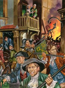 There's A Riot Going On art by Ron Embleton