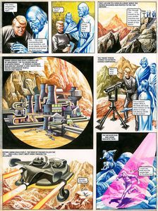 The Trigan Empire: Look and Learn issue 388(b) art by Ron Embleton