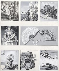 The History of the Fan art by Dan Escott