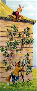 Brer Rabbit: One For The Vine art by Henry Fox