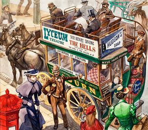 Omnibus art by Peter Jackson